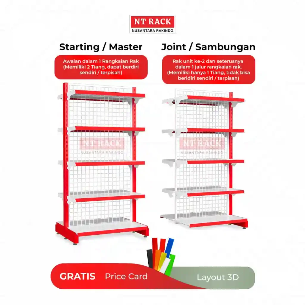 rak minimarket murah