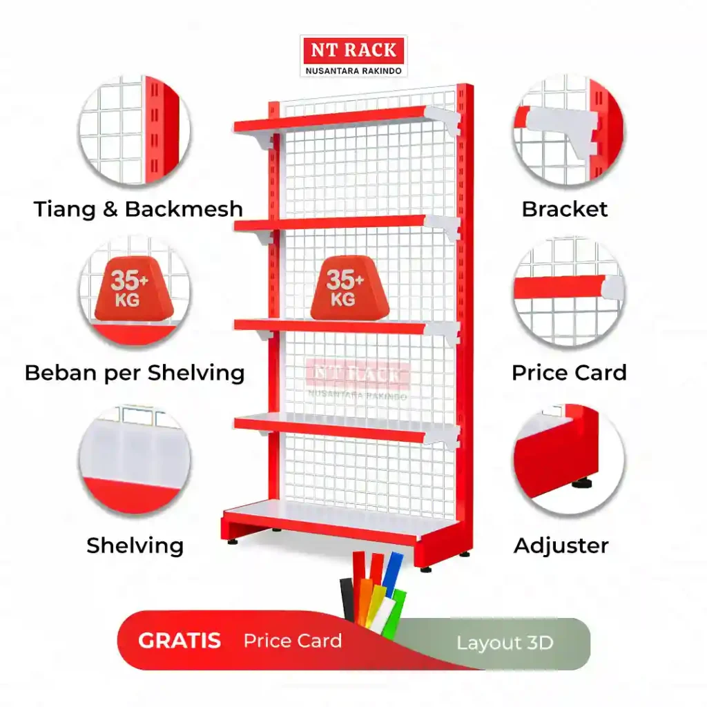 rak minimarket murah